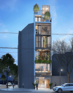 Dự án Nhà phố 7 tầng diện tích sàn 75m2 phong cách hiện đại, huyện Thanh Trì – Hà Nội